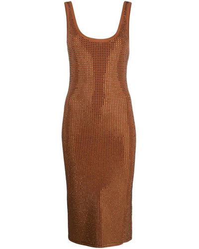 Mesh Ruched Dress – DIAMANTÉ BY DANIELA