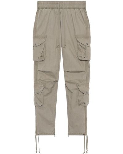 John Elliott Deck Cotton Cargo Trousers - Grey