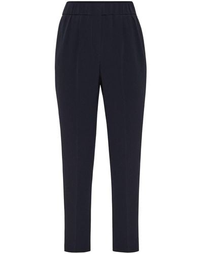 Brunello Cucinelli Tapered Trousers - Blue