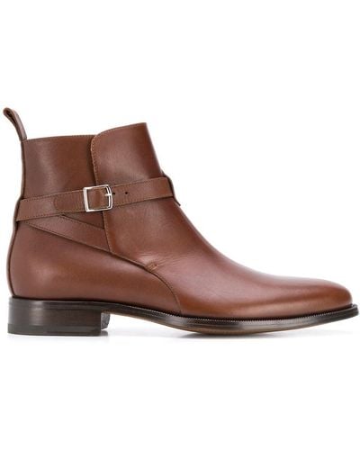 SCAROSSO Ankle Boots - Brown
