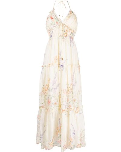 We Are Kindred Primrose Floral-print Maxi Dress - Natural