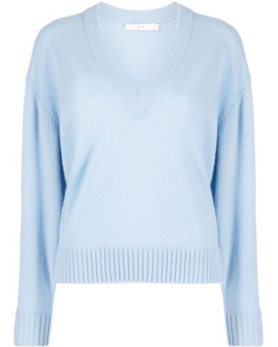 IRO Izie V-neck Sweater - Blue