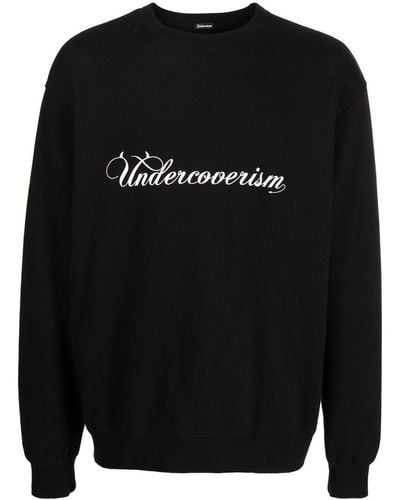 Undercoverism ロゴ プルオーバー - ブラック