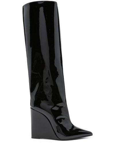 Le Silla Kira 120mm Knee Boots - Black