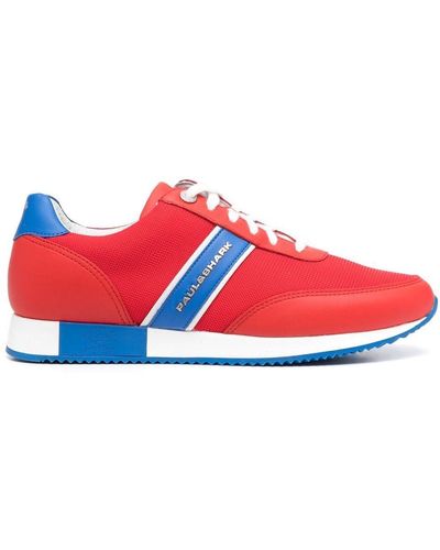 Paul & Shark Low-top Sneakers - Rood