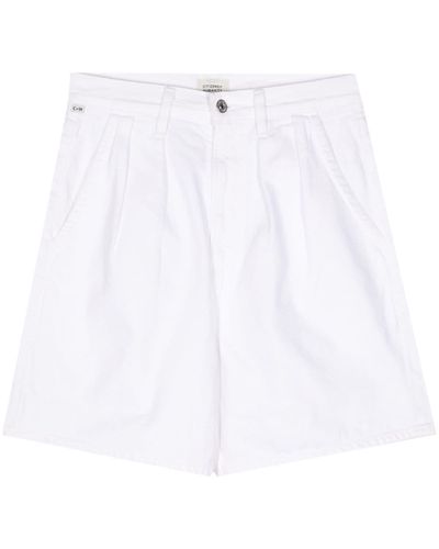 Citizens of Humanity Maritzy Cotton Shorts - White