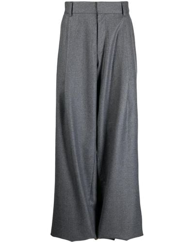 Kolor Tailored Wide-leg Pants - Gray