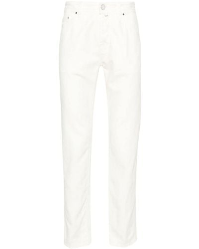 Jacob Cohen Scott Slim-cut Trousers - White