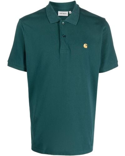 Carhartt Embroidered-logo Polo Shirt - Green