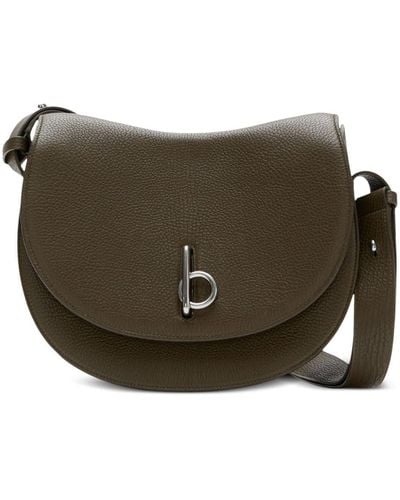 Burberry Bolso Rocking Horse mediano - Gris