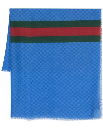Gucci Wollen Sjaal - Blauw