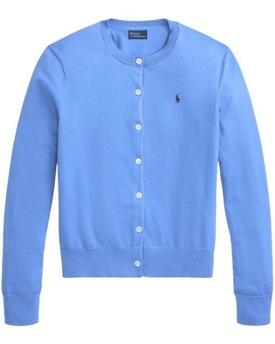 Polo Ralph Lauren Vest Met Ronde Hals - Blauw