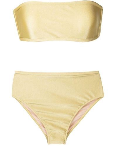 Adriana Degreas Set bikini a fascia Asa Delta - Neutro