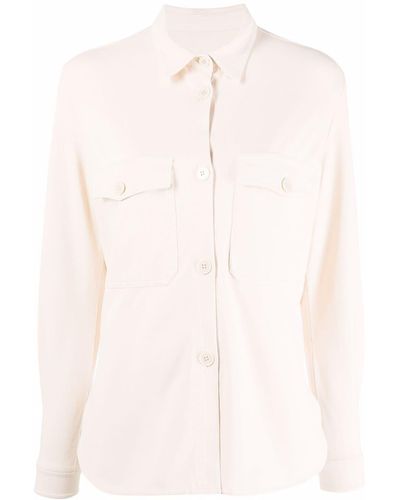 Circolo 1901 Plain Long-sleeve Shirt - Multicolour