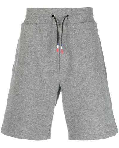 Rossignol Logo-detail Cotton Shorts - Grey