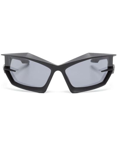 Givenchy Giv Cut shield sunglasses - Gris