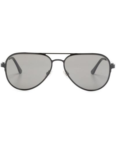 Retrosuperfuture Legacy Pilot-frame Sunglasses - Grey
