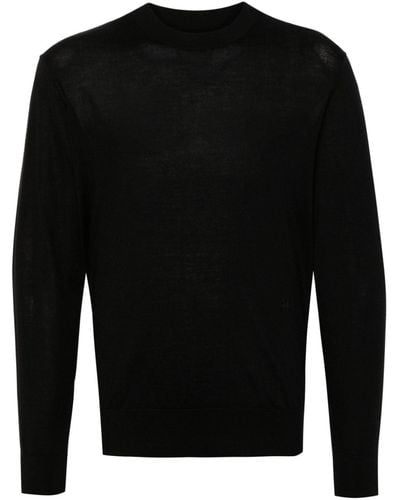 Givenchy Fein gestrickter 4G Pullover - Schwarz