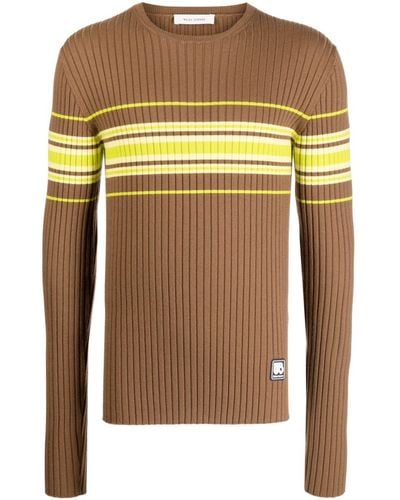 Wales Bonner Show Striped Sweater - Yellow