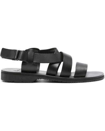Paraboot Noumea Leather Sandals - Black