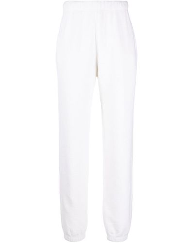 RE/DONE Tapered-leg Track Trousers - White