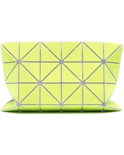 Issey Miyake Lucent Gloss Clutch Bag - Yellow