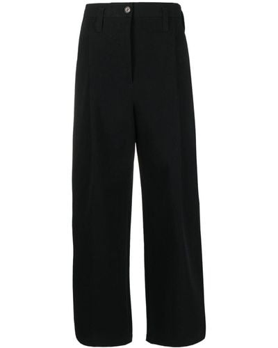 Philosophy Di Lorenzo Serafini High-waisted Tailored Trousers - Black