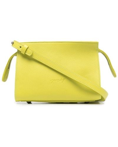 Marsèll Zipped Leather Crossbody Bag - Yellow