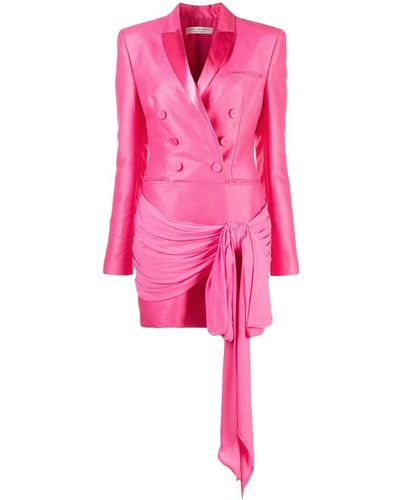 Philosophy Di Lorenzo Serafini Knotted Blazer Dress - Pink