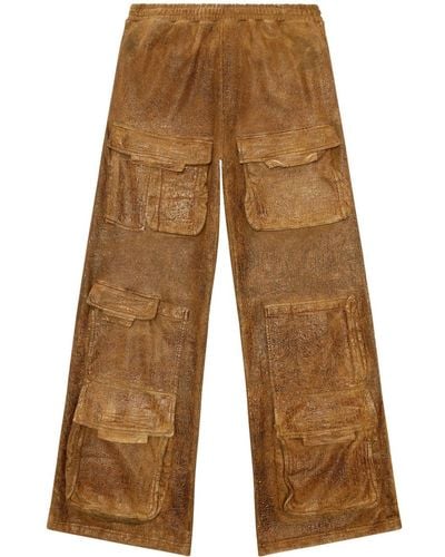 DIESEL P-talo Cargo Trousers - Brown