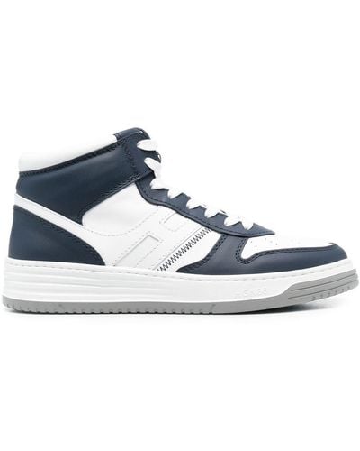 Hogan H630 High-Top-Sneakers - Blau