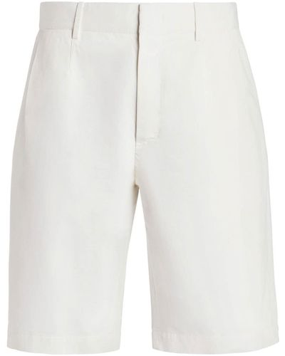 Zegna Bermudas Summer estilo chinos - Blanco