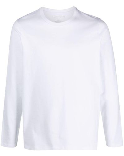 Majestic Filatures Long-sleeve Organic-cotton T-shirt - White