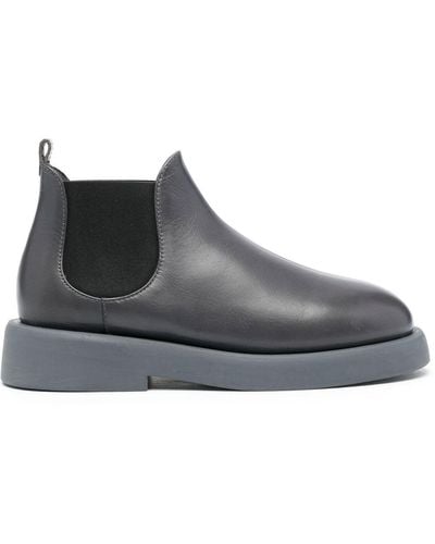 Marsèll Round Toe Ankle Boots - Grey