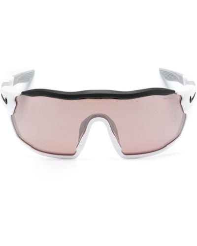 Nike Show X Rush Shield-frame Sunglasses - Pink