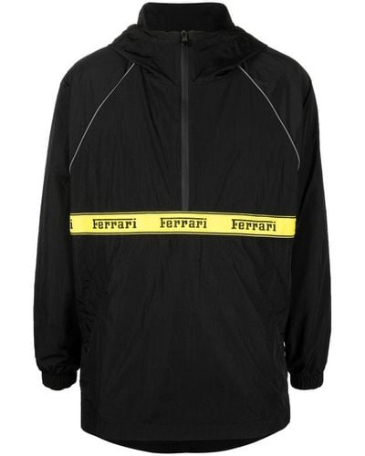 Ferrari Recycled Zip-up Jacket - Black