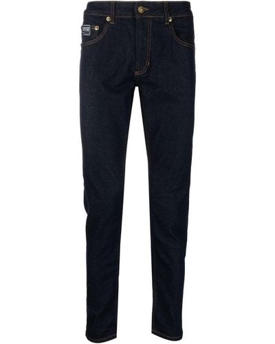 Versace Jeans Couture Dark-wash Skinny Jeans - Blue