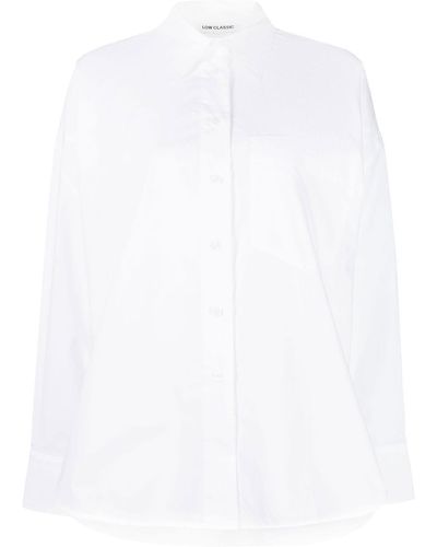 Low Classic Klassisches Hemd - Weiß