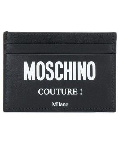 Moschino モスキーノ Couture! カードケース - ブラック