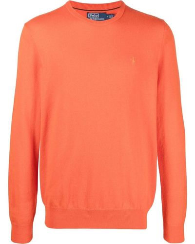 Polo Ralph Lauren Pullover mit rundem Ausschnitt - Orange