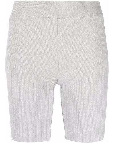 Helmut Lang Slim-fit Cycling Shorts - Grey