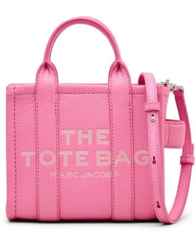 Marc Jacobs The Leather Crossbody Tote bag - Pink
