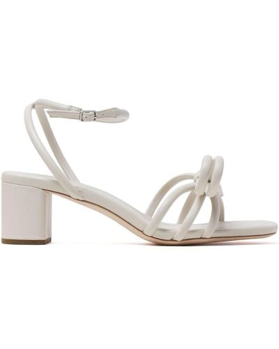 Loeffler Randall Mikel 50mm Bow-detail Sandals - White
