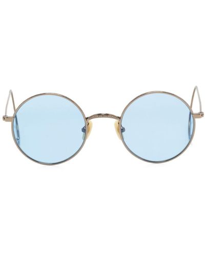 Moscot Hamish Sonnenbrille mit rundem Gestell - Blau