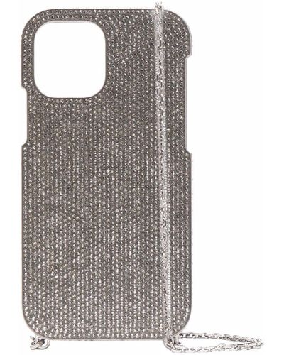 Balenciaga Glam Iphone 12 Hoesje - Metallic