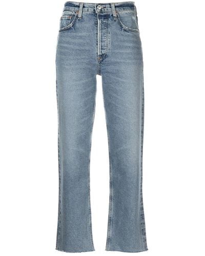 Citizens of Humanity Florence Straight-Leg-Jeans - Blau