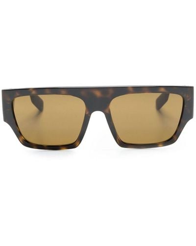 Burberry Micah Square-frame Sunglasses - Natural