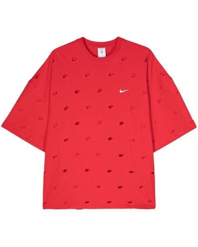Nike Camiseta Swoosh de x Jacquemus - Rojo