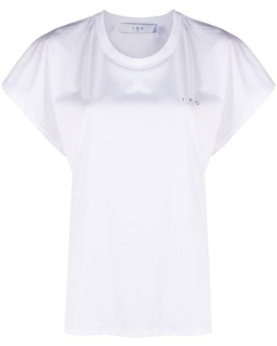 IRO ロゴ Tシャツ - ホワイト