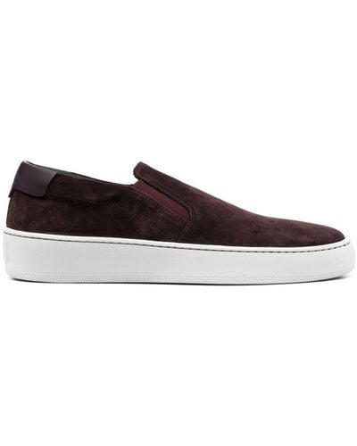 Sergio Rossi Sr Brent Slip-on Trainers - Brown